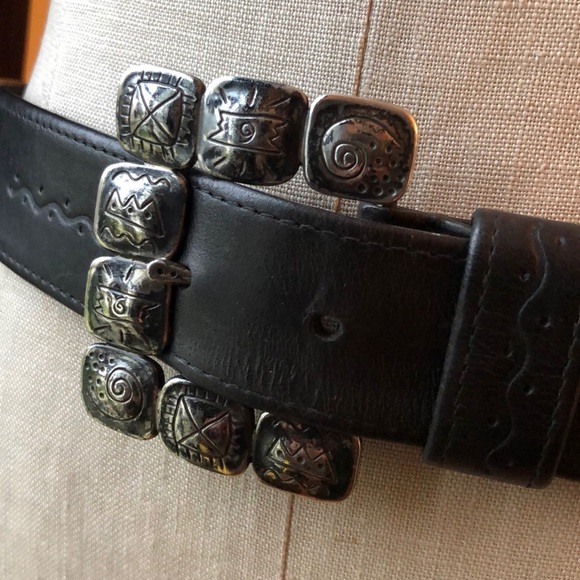 Gorgeous Meryl Waitz leather belt - Picture 3 of 8